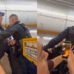 Botte da orbi su volo Ryanair Londra-Alicante, paura a 10mila metri: atterraggio forzato a Tolosa con l’intervento della polizia