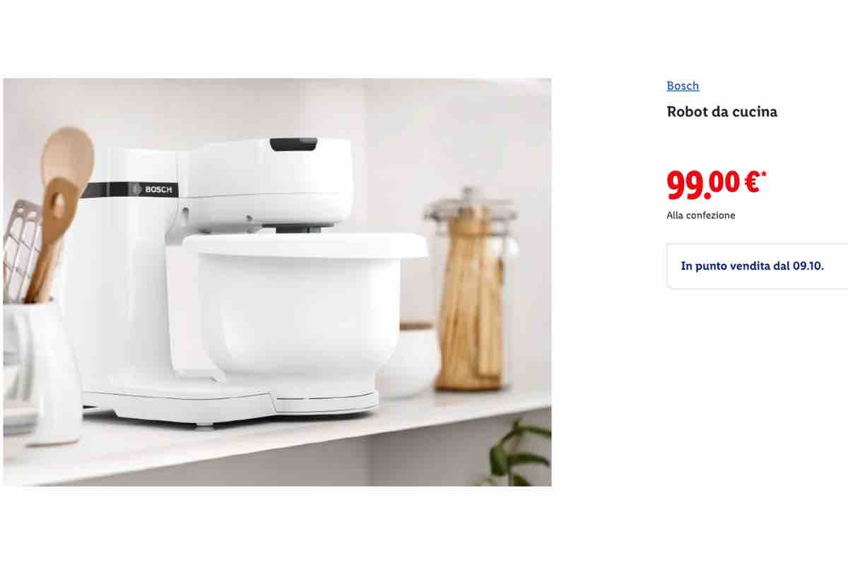 Robot da cucina Bosch