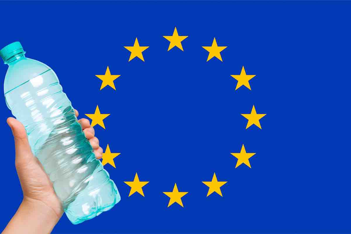 Le bottiglie di plastica